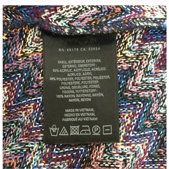 Maeve Anthropologie Westwater Zig‎ Zag Knit Sleeveless Drop Waist Dress - Picture 6 of 7